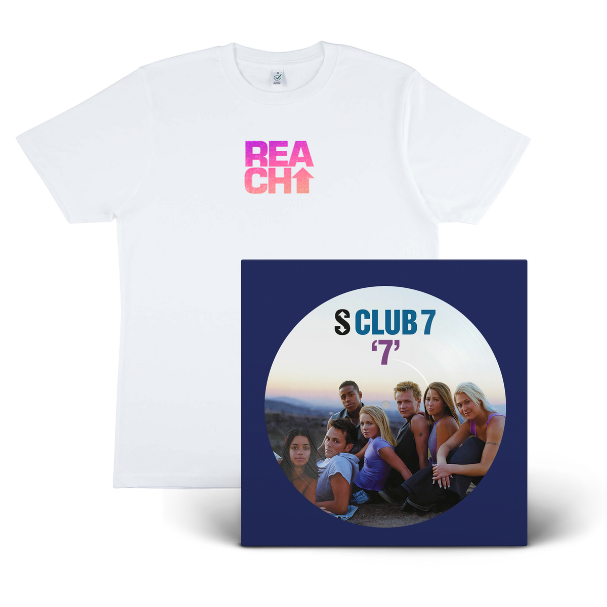 S Club - Reach Tee + ‘7’